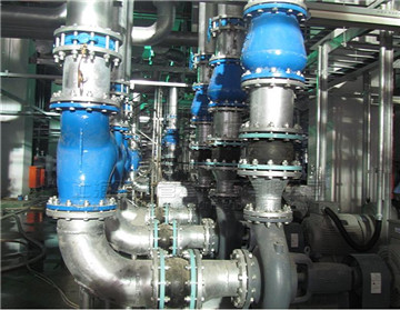 上海駱盈橡膠軟接頭的安裝方法